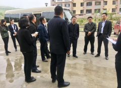 公司高管現(xiàn)場(chǎng)調(diào)研新家園回遷房小區(qū)